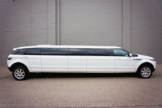 stretch limousine exterior