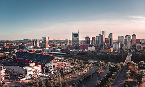 Nashville Downtown Skyline